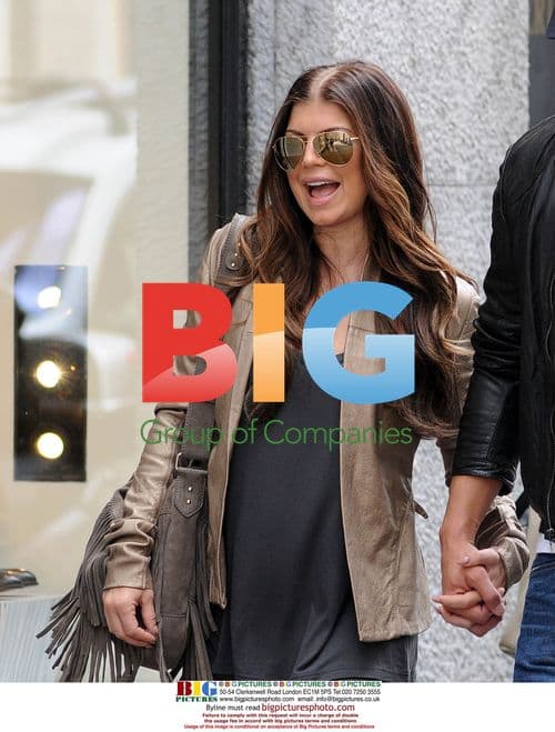 Josh Duhamel and Fergie sightseeing in Milan