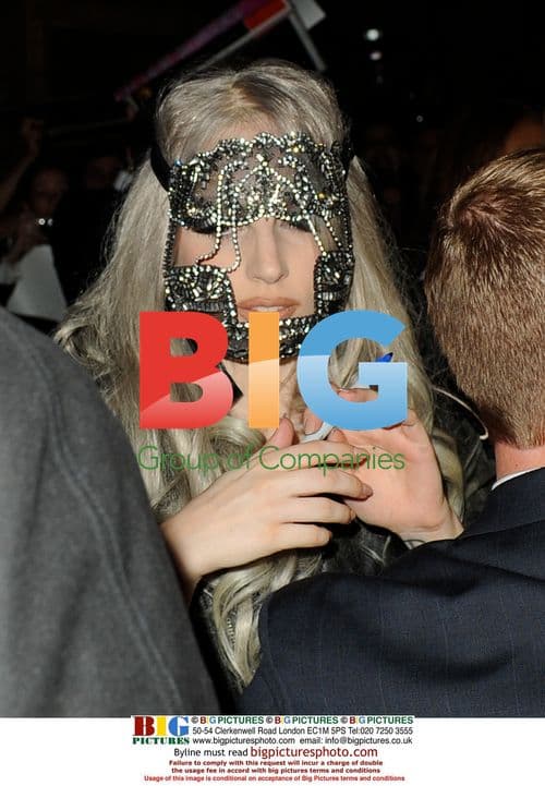 Lady Gaga Greets Fans at Carnegie Hall