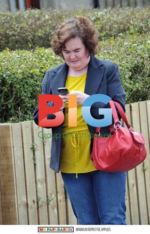 Susan Boyle Spotted Leaving Home