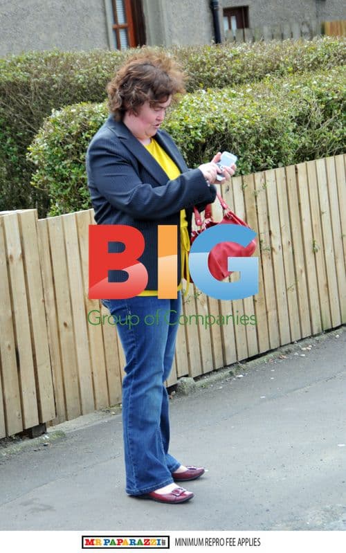 Susan Boyle Spotted Leaving Home