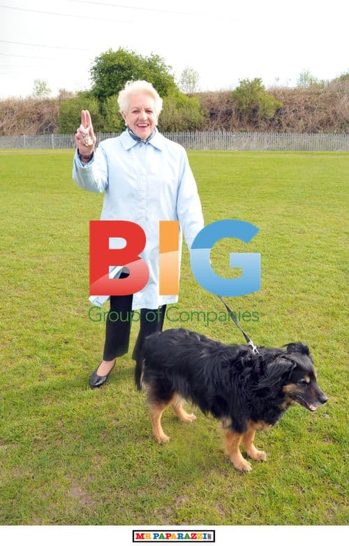 81-Year-Old 'BGT' Star Janey Cutler Spotted with Dog