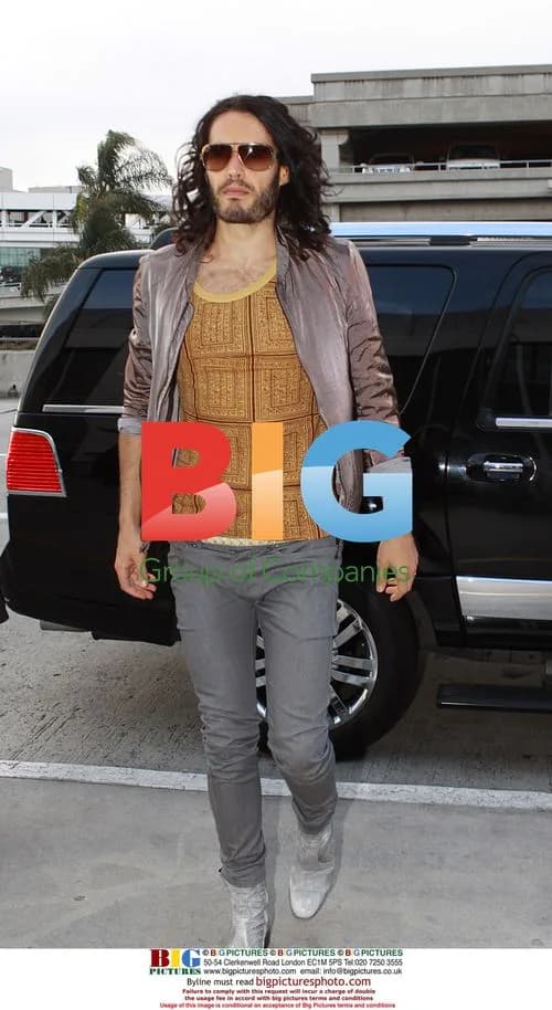 Russell Brand at LAX Airport