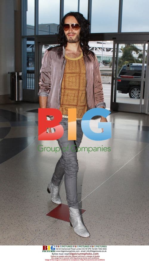 Russell Brand at LAX Airport