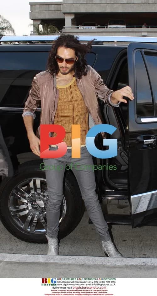Russell Brand at LAX Airport