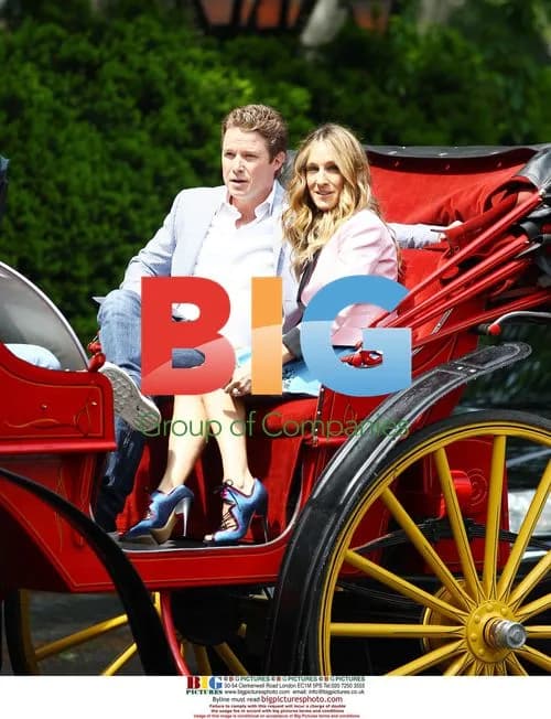 Sarah Jessica Parker Interviewed in Central Park