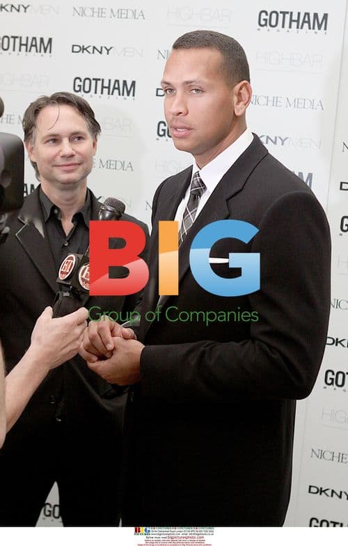 A-Rod Attends Gotham Magazine Cover Party