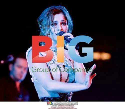 Cheryl Cole supports Black Eyed Peas in Berlin
