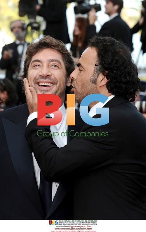 Javier Bardem and Alejandro Gonzalez Inarritu at "Biutiful" Premiere
