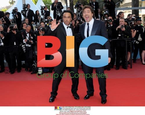 Javier Bardem and Alejandro Gonzalez Inarritu at "Biutiful" Premiere