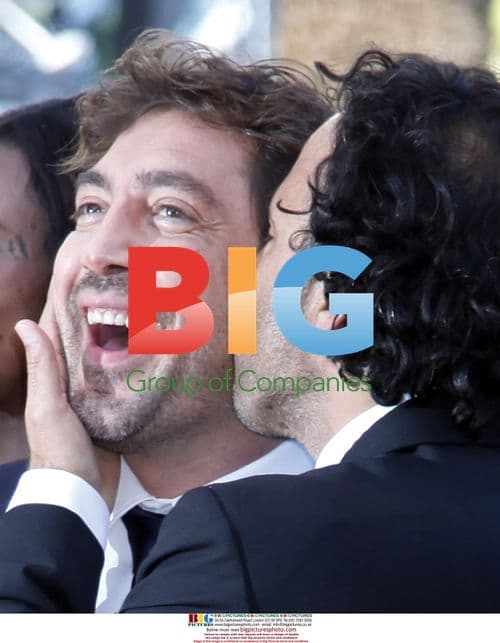 Javier Bardem and Alejandro Gonzalez Inarritu on Cannes Red Carpet