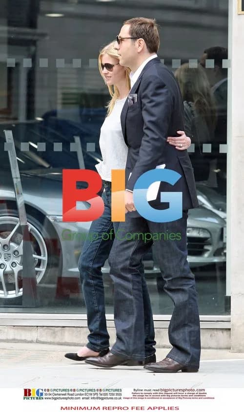 David Walliams and Lara Stone Leave Ciprianis