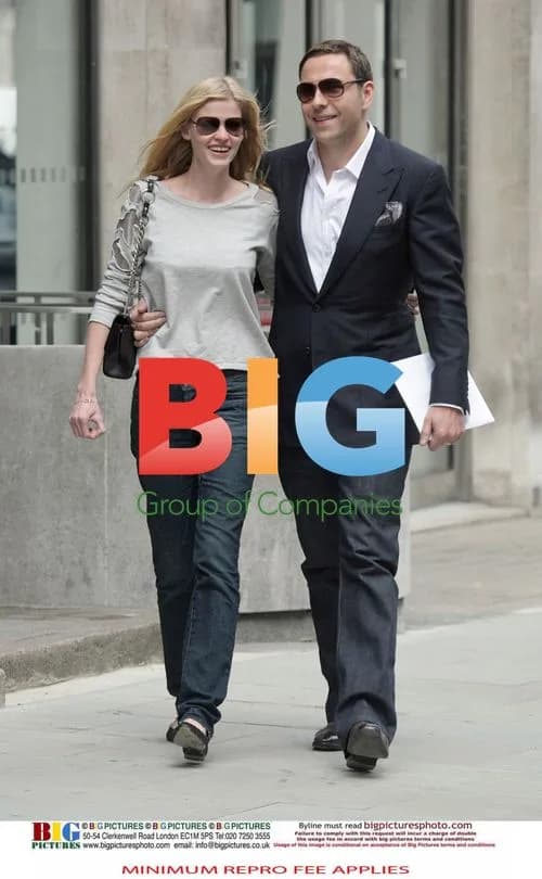 David Walliams and Lara Stone Married
