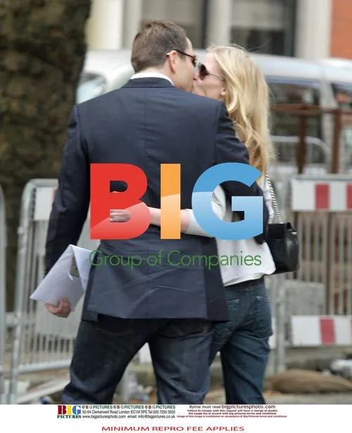 David Walliams and Lara Stone