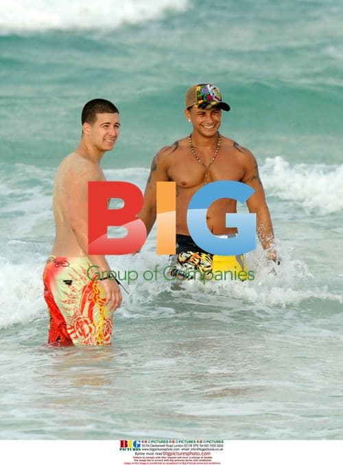 Vinny and Pauly D of Jersey Shore in Miami