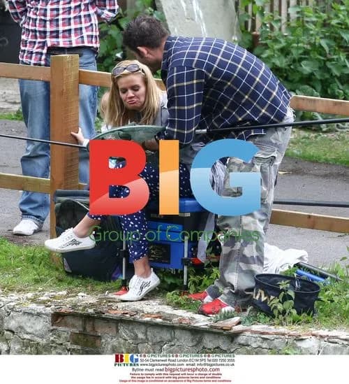 Kerry Katona Fishing