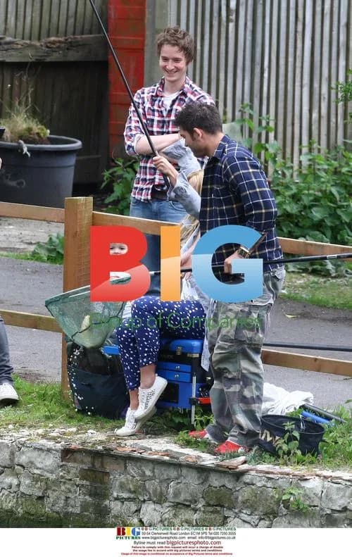 Kerry Katona Fishing in London