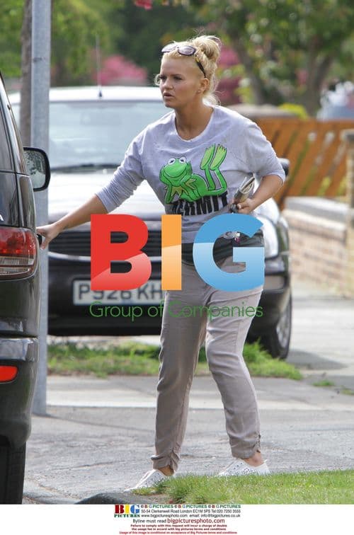 Kerry Katona out for Sunday lunch