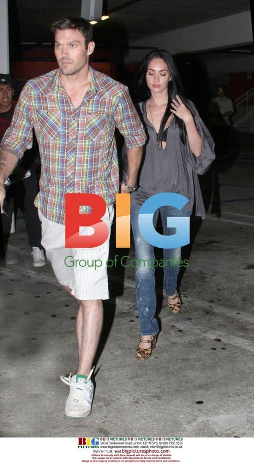 Megan Fox Leaving Theater