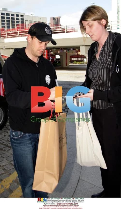 Kian Egan of Westlife arrives at hotel before concert