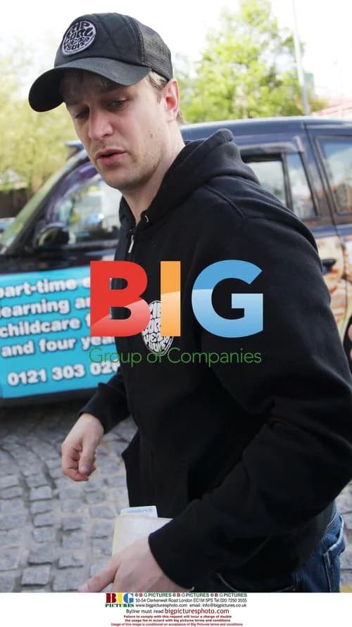 Kian Egan of Westlife arriving at hotel before concert