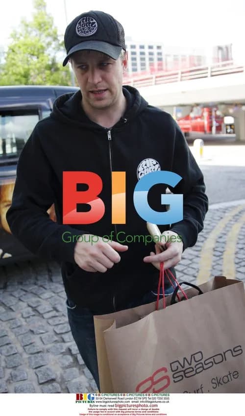 Kian Egan of Westlife Arriving at Hotel
