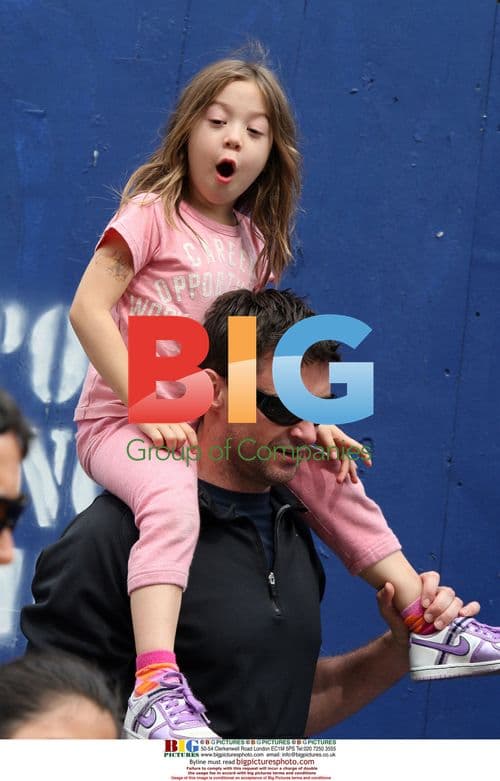 Hugh Jackman with Daughter Ava
