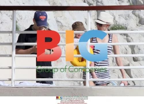 Naomi Watts with children at Eden Roc