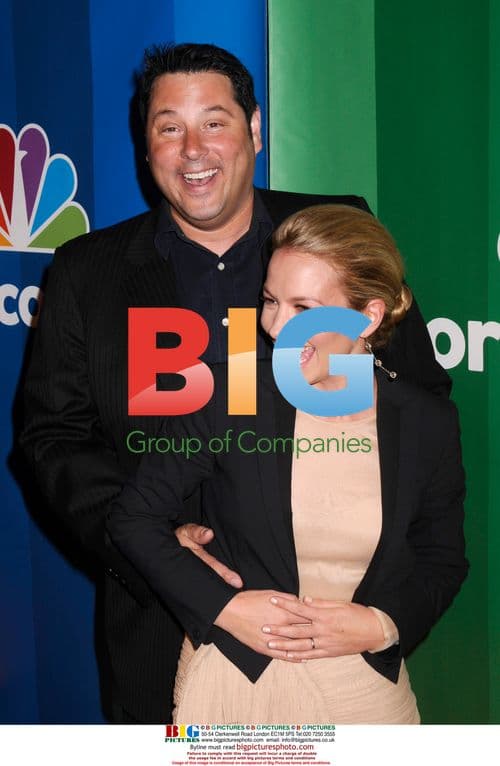 Greg Grunberg and Becki Newton at NBC Universal Upfront