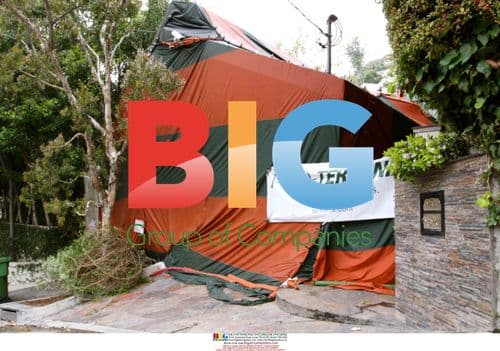 Sandra Bullock's LA Home Tented for Fumigation