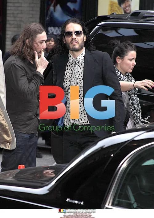 Russell Brand at 'Late Show with David Letterman'