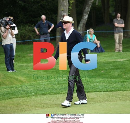 Celebrities and Golfers at BMW PGA Pro-Am