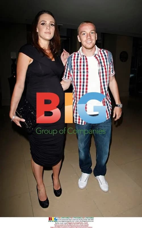 Danielle Lloyd and Jamie O' Hara at Lastminute.com Party