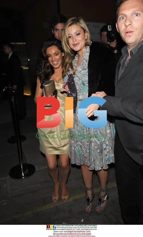 Kelly Brook and Holly Vallance at Topshop Launch Party