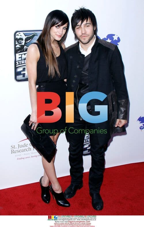 Pete Wentz and Ashlee Simpson-Wentz at 'Empire Strikes Back' Screening