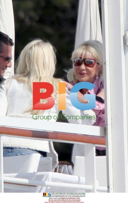 Massimo Garcia and Ivana Trump Lunch in Cannes