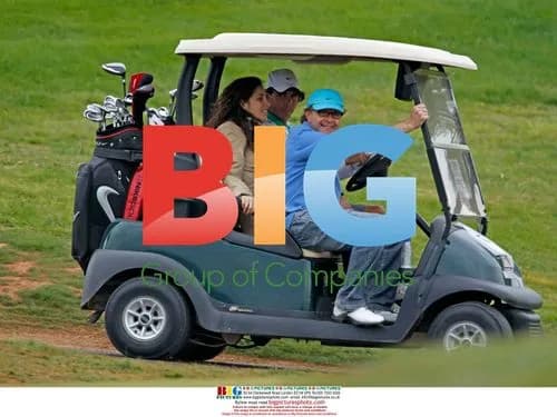 Rafa Nadal plays golf with girlfriend Xisca