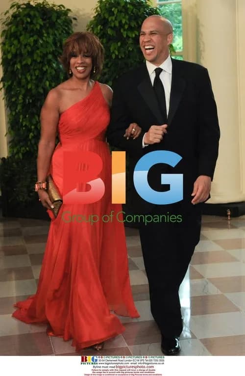 Booker and King Arrive for White House State Dinner