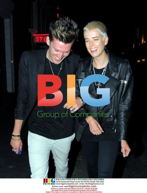 Agyness Deyn and Henry Holland Out in London