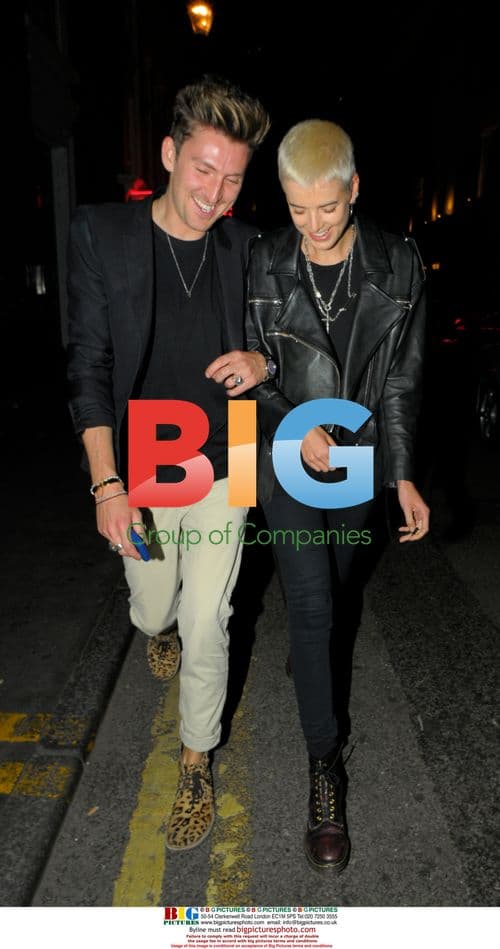 Agyness Deyn and Henry Holland Out in London