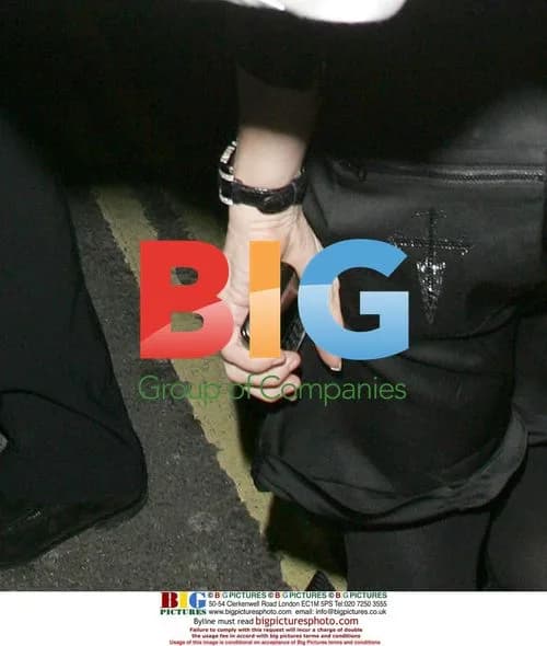 Madonna Arriving and Leaving The Aura Night Club