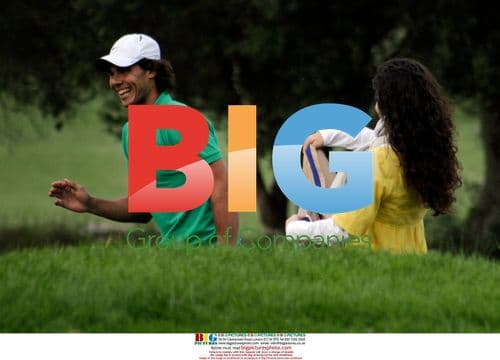 Rafa Nadal golfing with girlfriend in Majorca