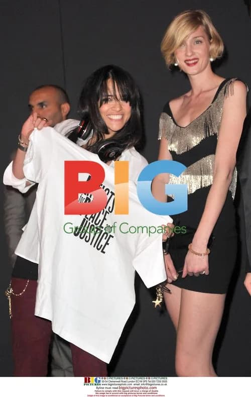 Michelle Rodriguez at Artists for Peace and Justice Fundraiser
