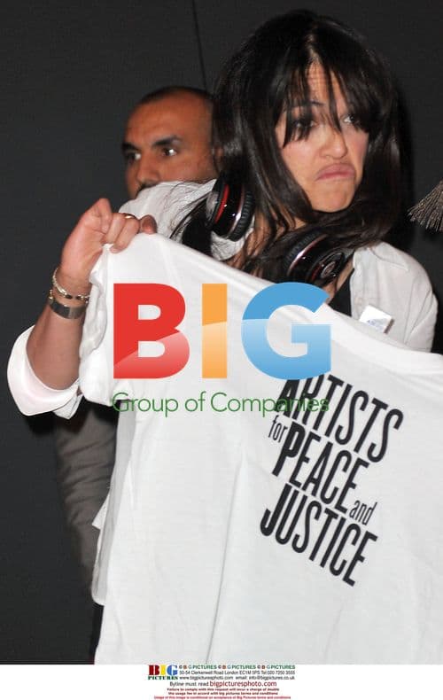 Michelle Rodriguez at Artists for Peace and Justice Fundraiser