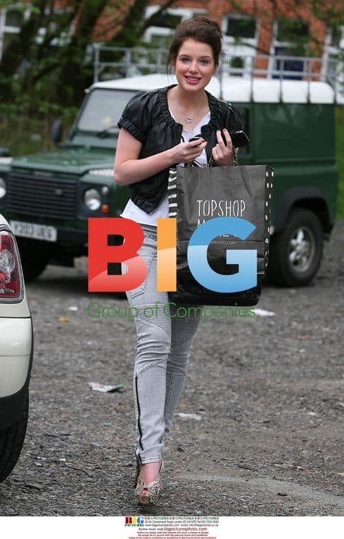 Helen Flanagan Shopping in Manchester