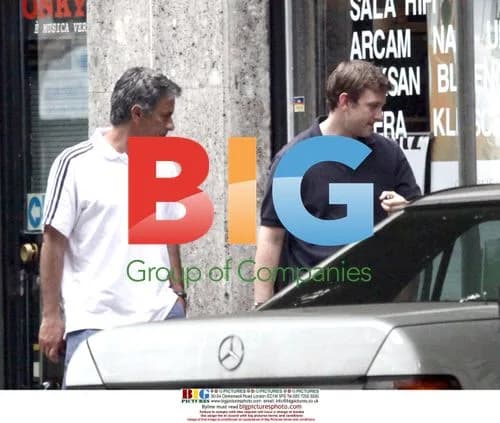 Jose Mourinho goes shopping while family cycles in Switzerland