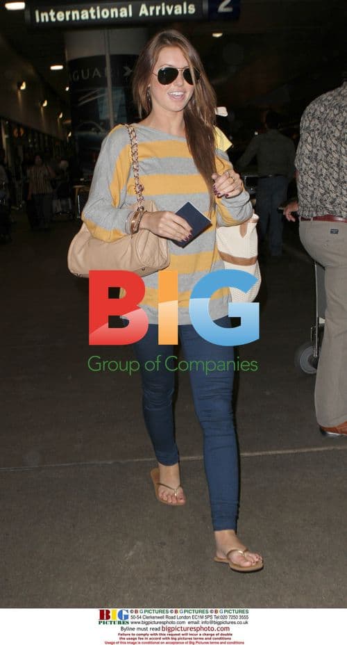 Reality TV Star Audrina Patridge at LAX