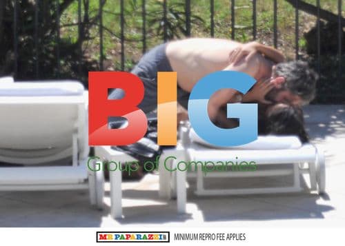 Gerard Butler and Laurie Cholewa Embrace