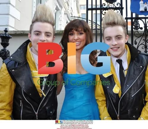 Jedward and Aoibhinn Ni Shuilleabhain at TV Now Awards 2010