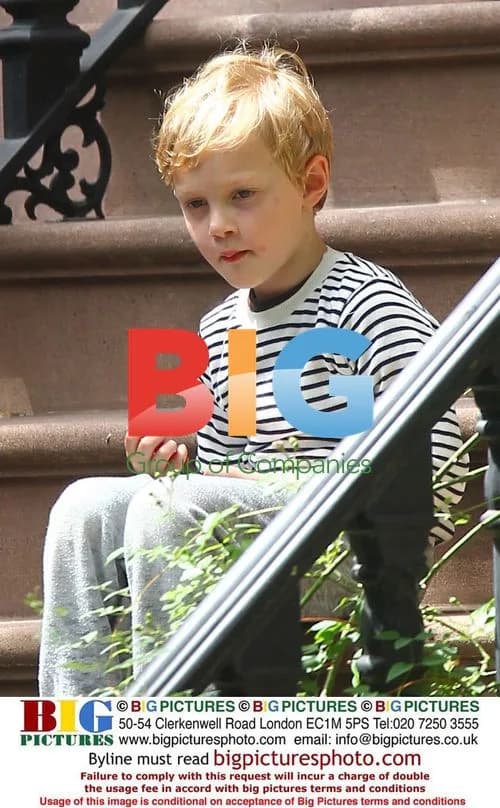 Liv Tyler and son Milo leaving NYC home