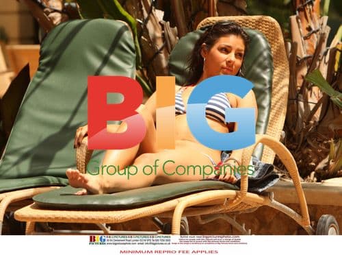 Roxanne Pallette Poolside Relaxation